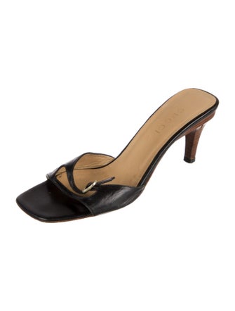 Gucci Leather Slides