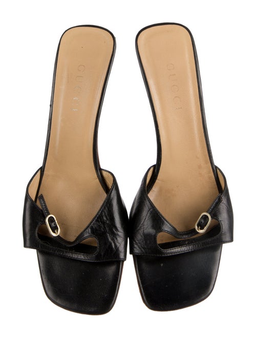 Gucci Leather Slides