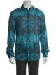 Gucci Printed Long Sleeve Shirt