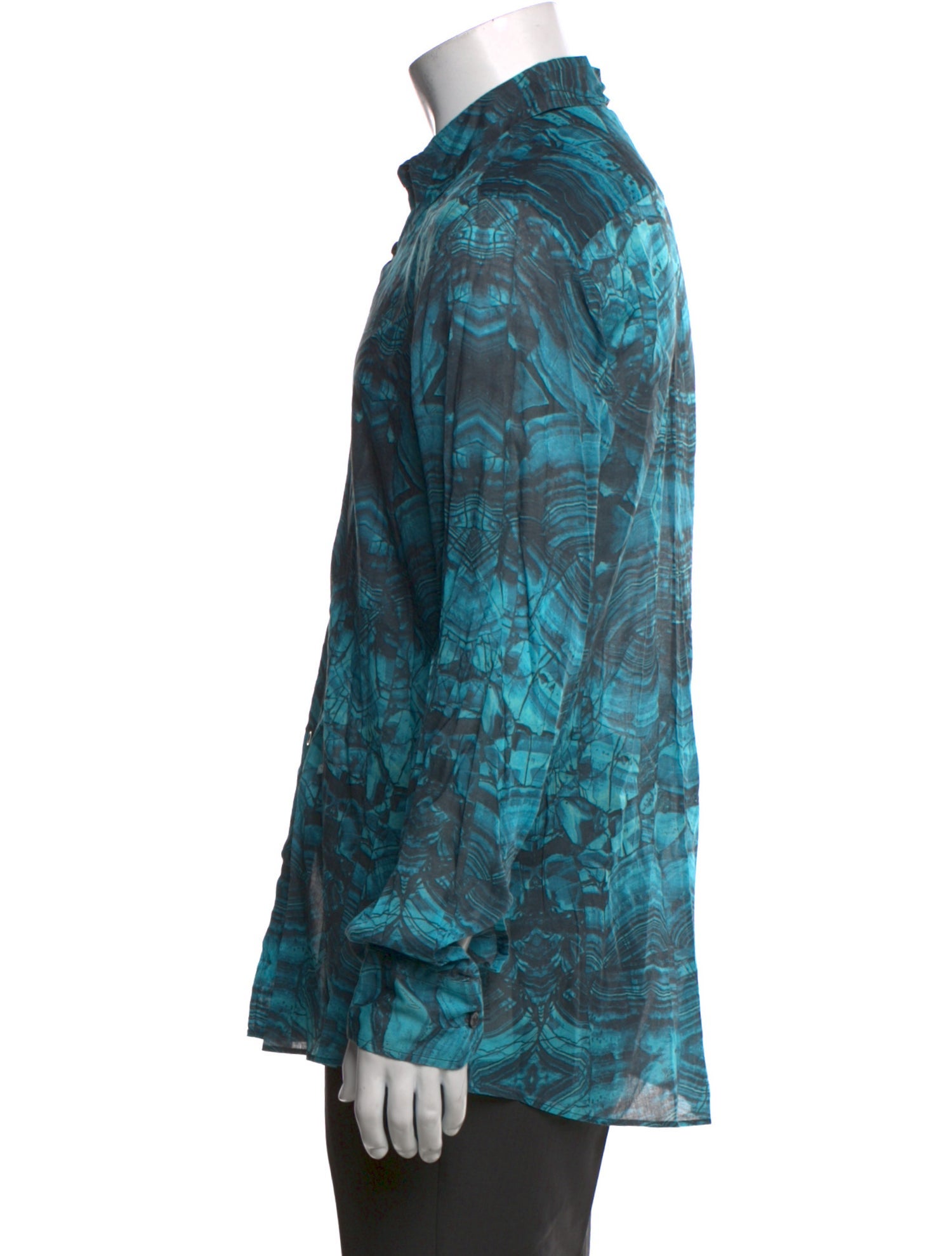 Gucci Printed Long Sleeve Shirt