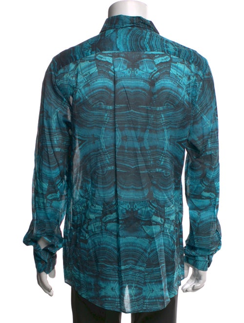 Gucci Printed Long Sleeve Shirt