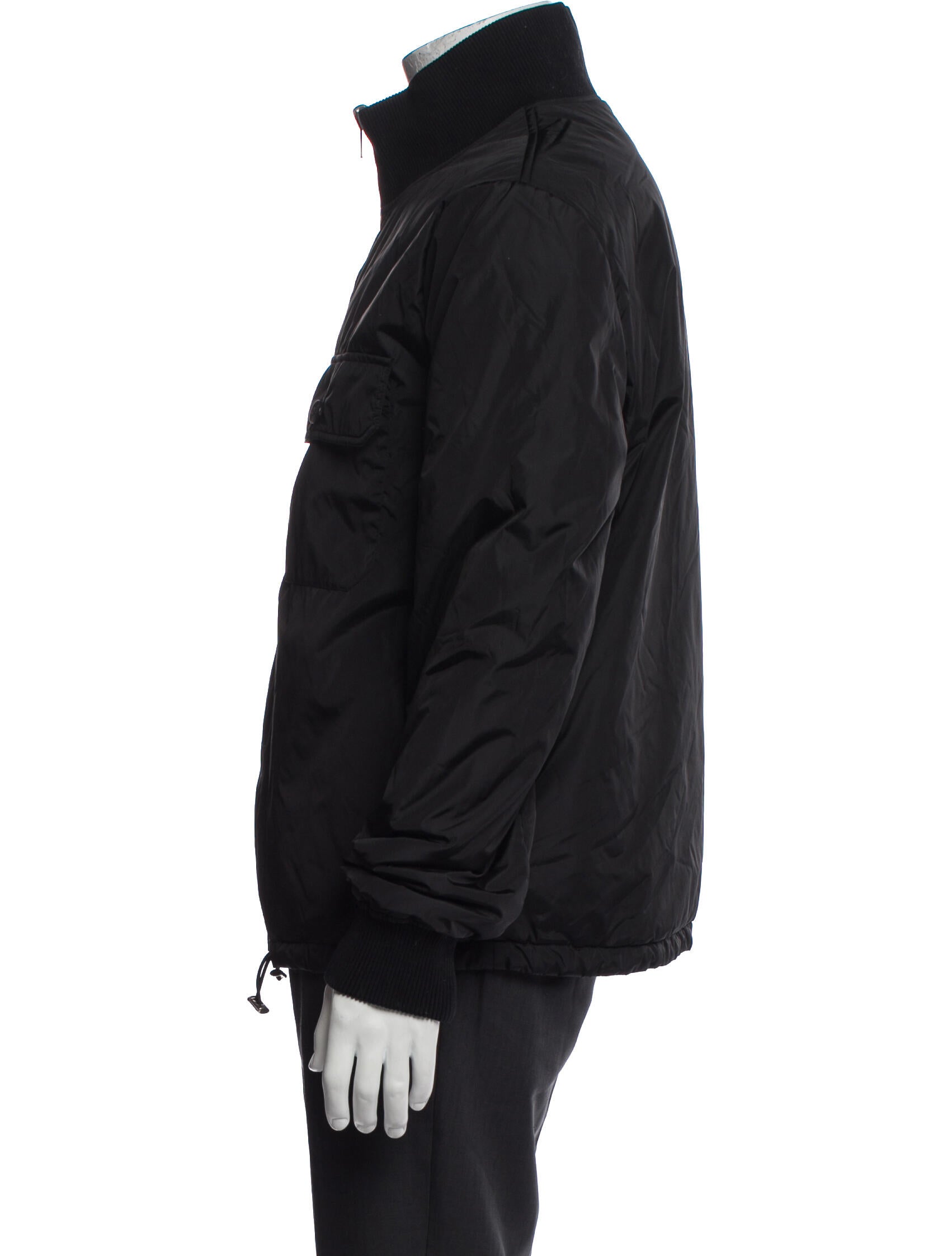 Gucci Web Accent Puffer Coat