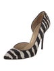 Gucci Ponyhair Animal Print D'Orsay Pumps