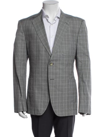Gucci Plaid Print Sport Coat