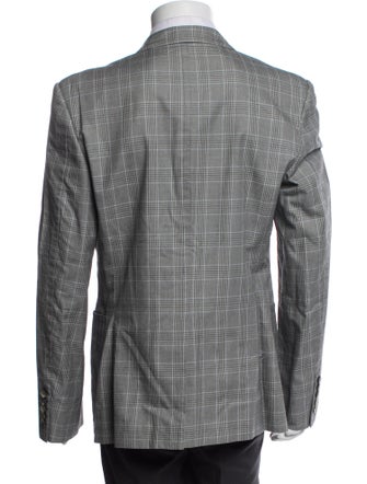 Gucci Plaid Print Sport Coat