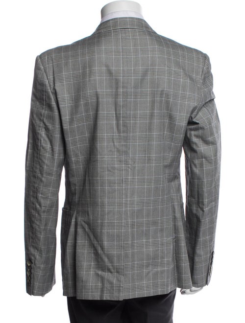 Gucci Plaid Print Sport Coat