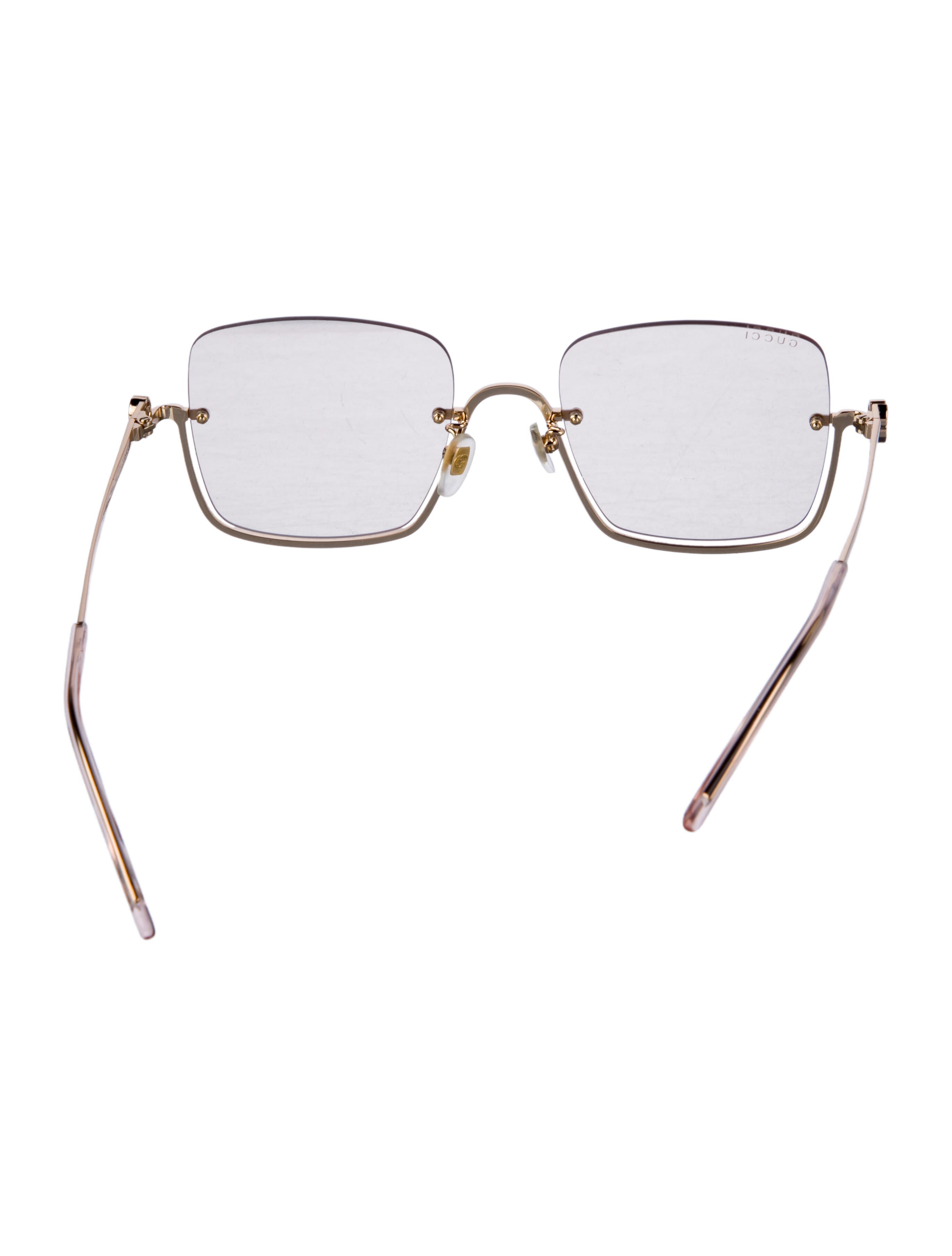 Gucci Square Tinted Sunglasses