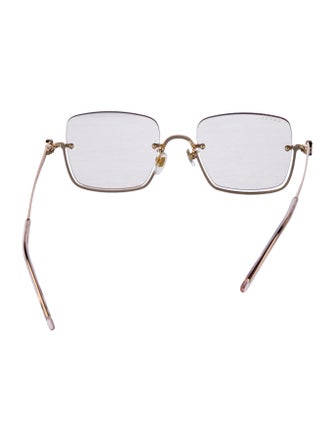 Gucci Square Tinted Sunglasses