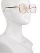 Gucci Square Tinted Sunglasses