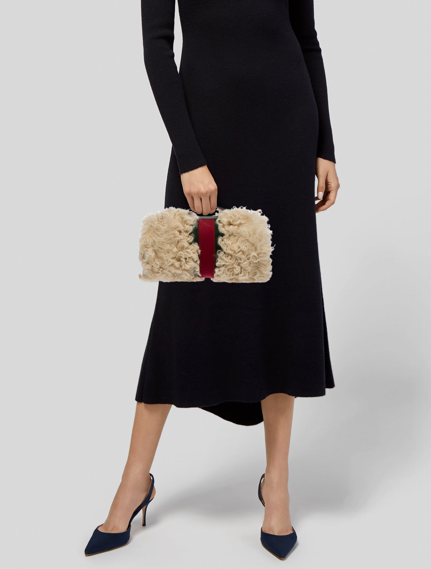 Gucci Web Top Handle Bag