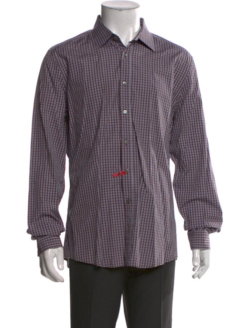 Gucci Striped Long Sleeve Dress Shirt