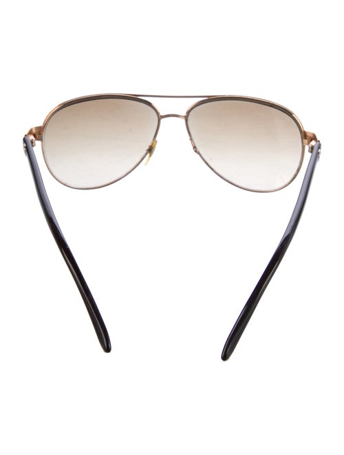 Gucci Interlocking G Logo Aviator Sunglasses