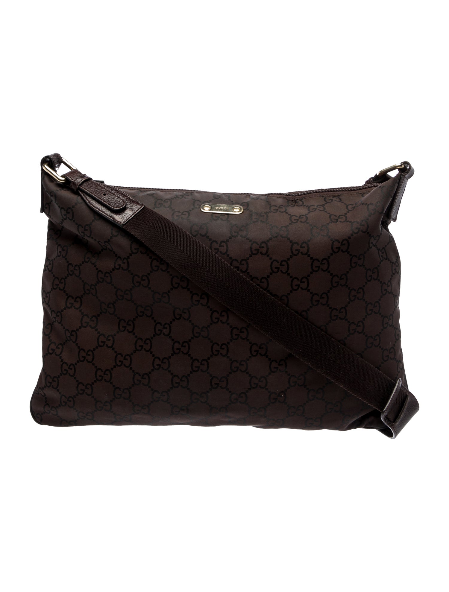 Gucci GG Nylon Messenger Bag