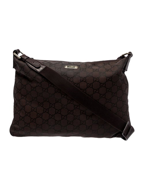 Gucci GG Nylon Messenger Bag