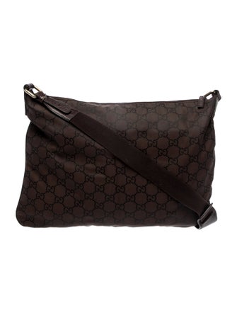 Gucci GG Nylon Messenger Bag