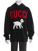 Gucci Graphic Print Crew Neck Hoodie