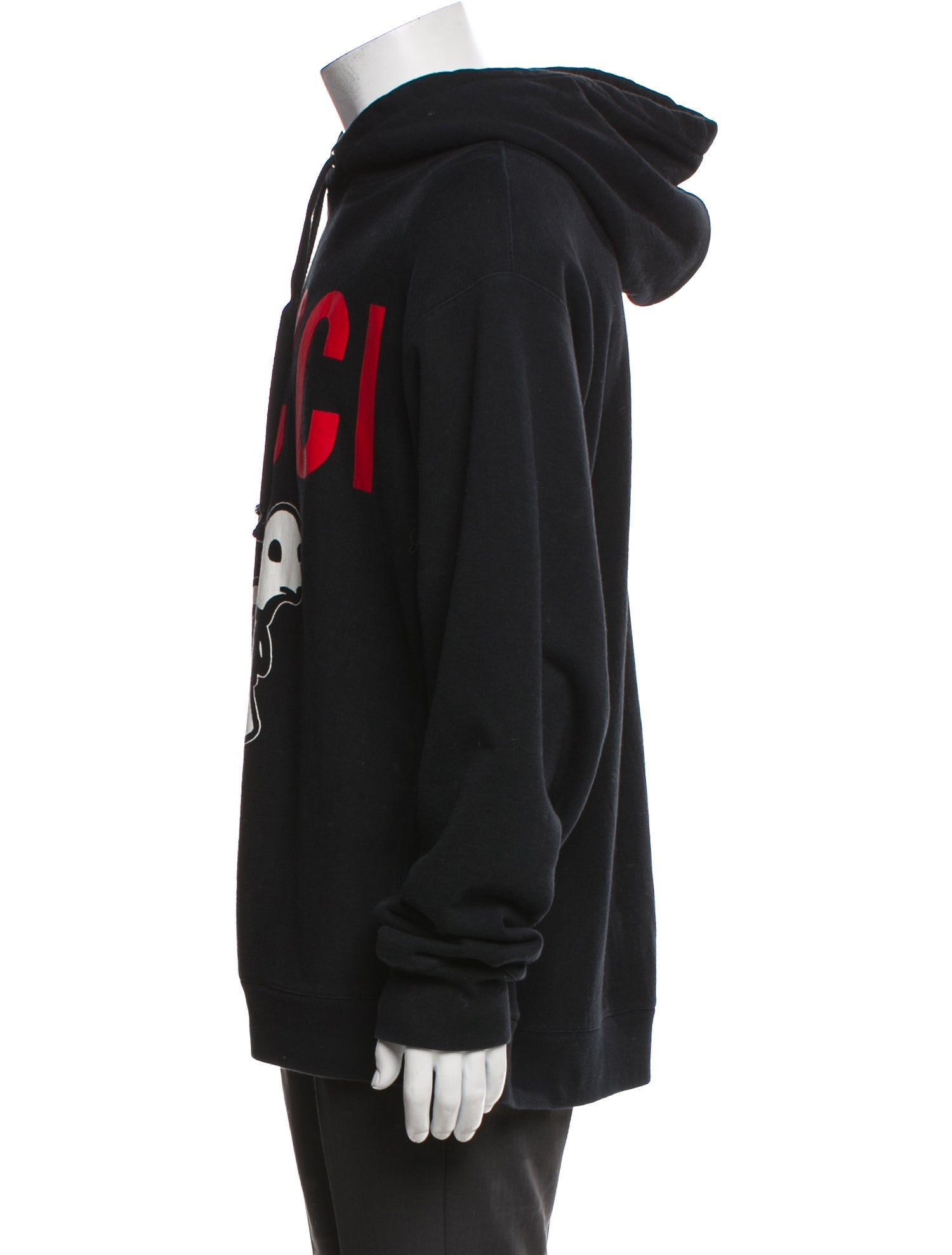 Gucci Graphic Print Crew Neck Hoodie