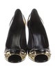 Gucci Horsebit Accent Patent Leather Pumps