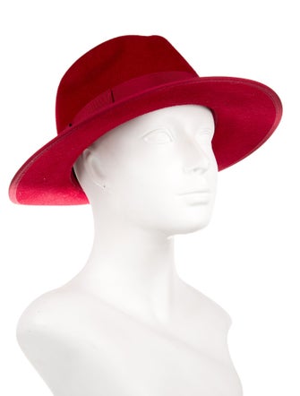 Gucci Felt Interlocking G Logo Fedora