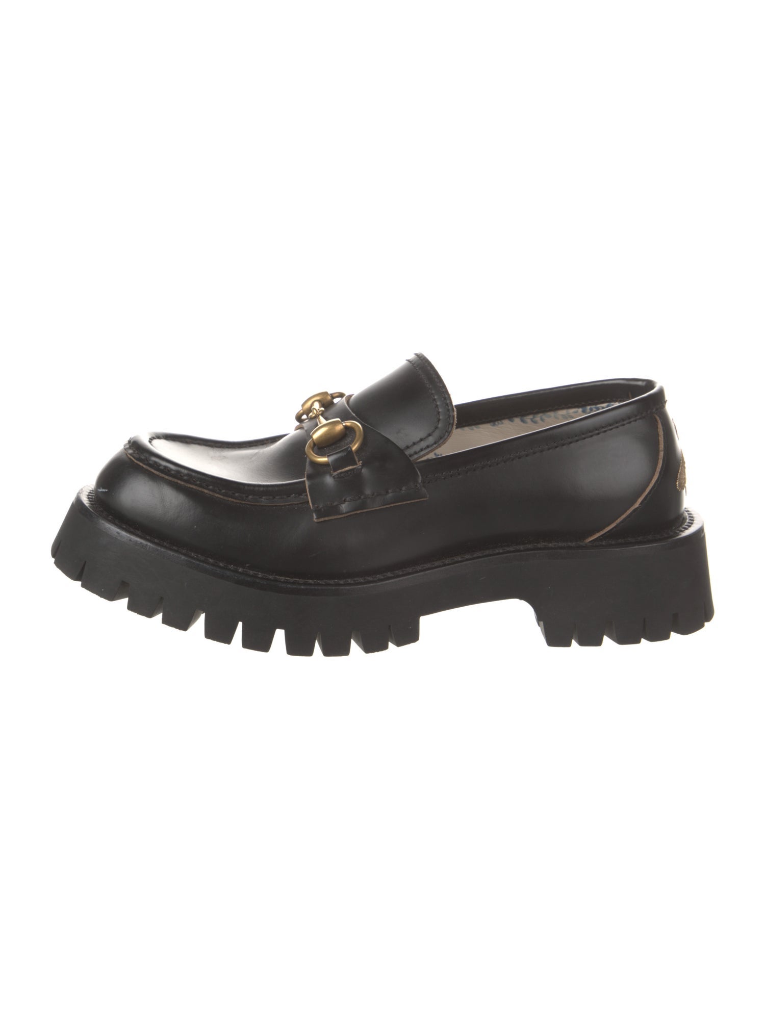 Gucci 1955 Horsebit Accent Leather Mules