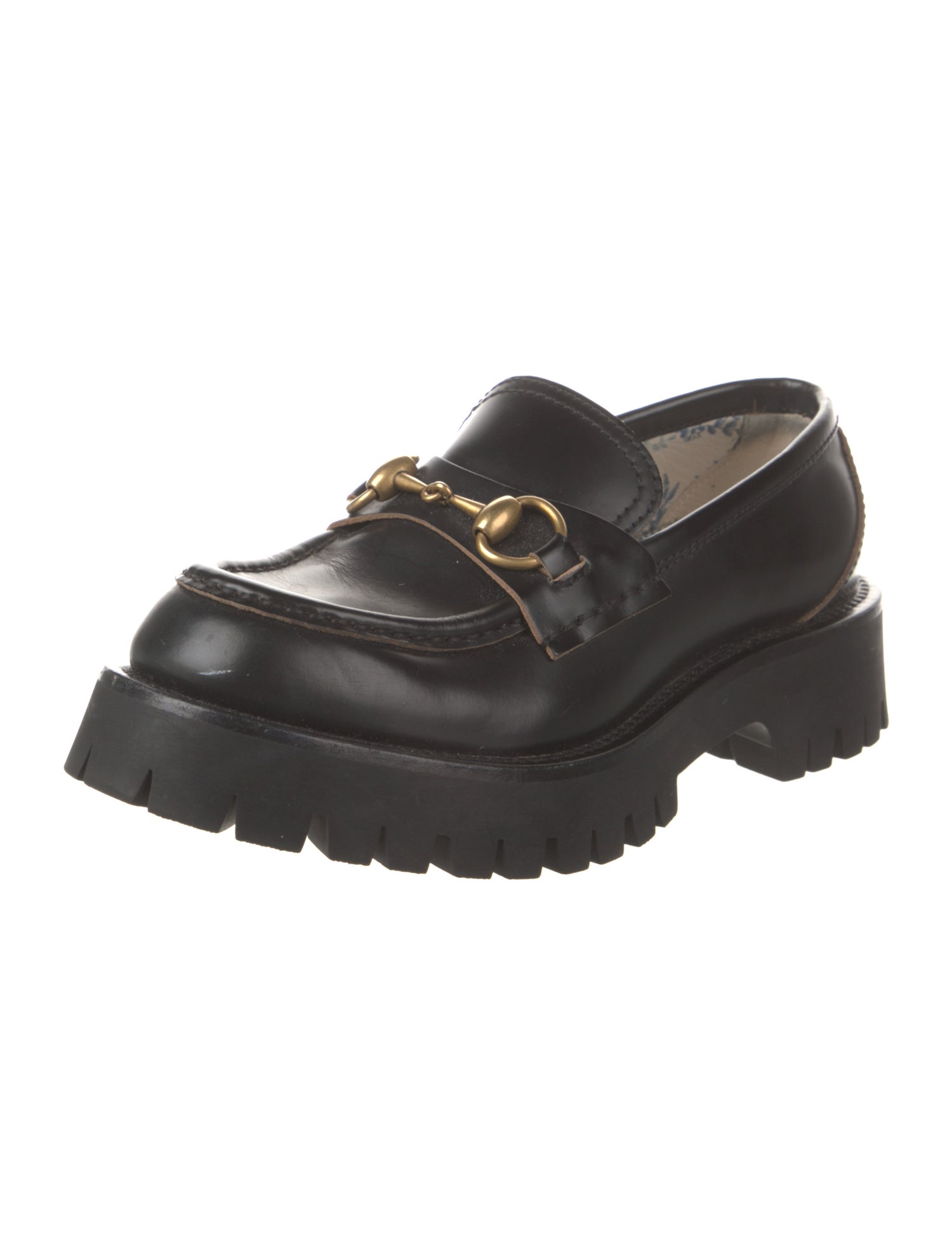 Gucci 1955 Horsebit Accent Leather Mules