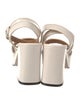 Gucci Horsebit Accent Leather Sandals