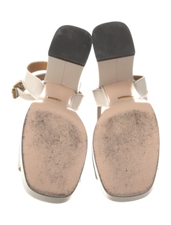 Gucci Horsebit Accent Leather Sandals