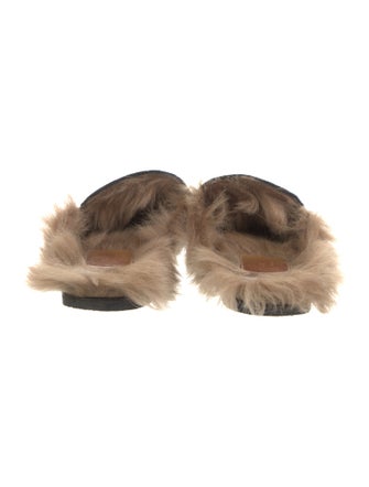 Gucci Horsebit Accent Suede Mules