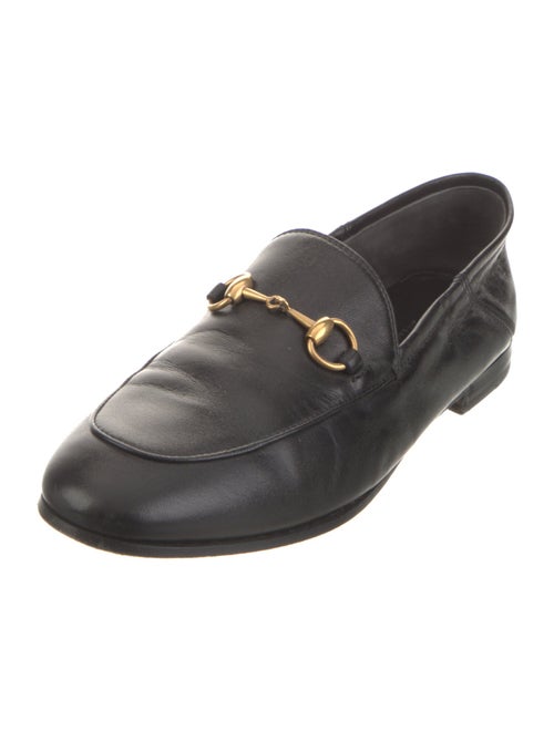 Gucci Horsebit Accent Leather Loafers