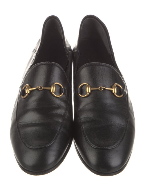Gucci Horsebit Accent Leather Loafers