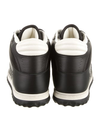 Gucci Leather Printed Sneakers