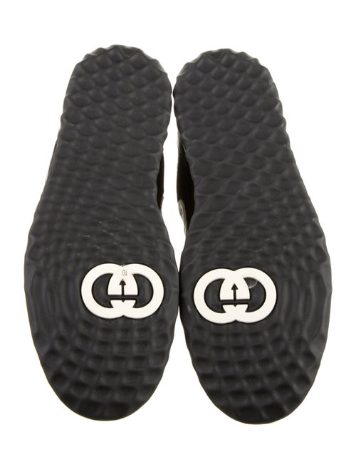 Gucci Leather Printed Sneakers