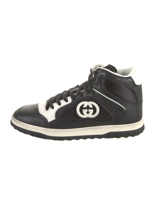 Gucci Leather Printed Sneakers