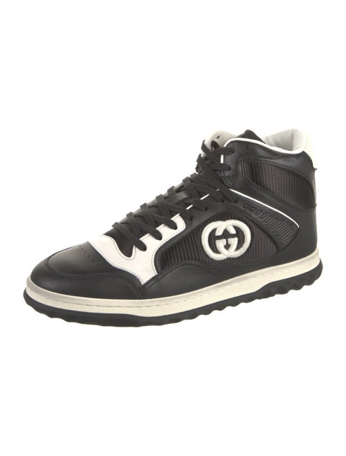 Gucci Leather Printed Sneakers