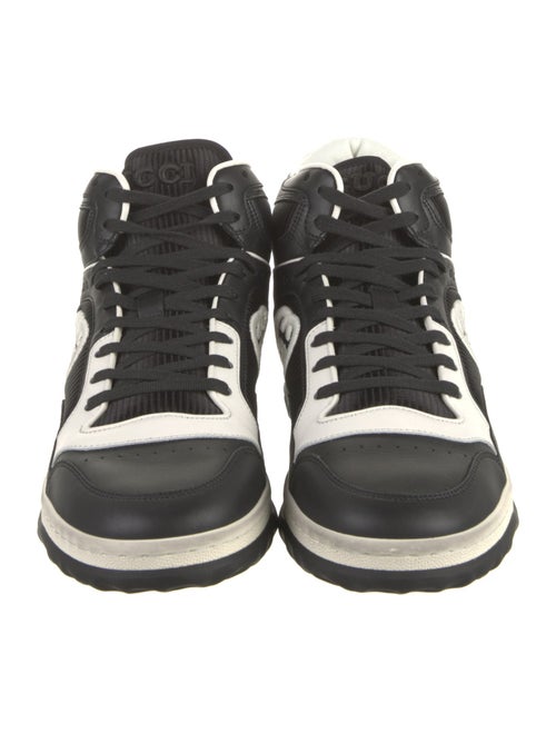 Gucci Leather Printed Sneakers