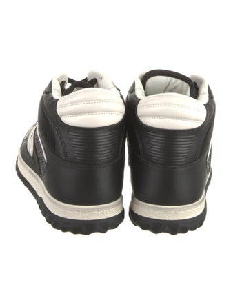 Gucci Leather Printed Sneakers