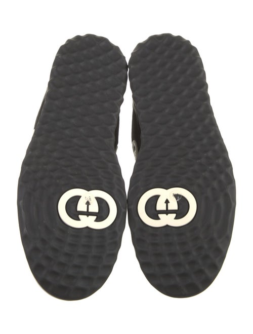 Gucci Leather Printed Sneakers