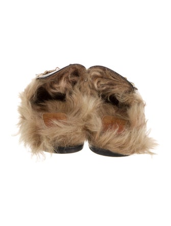 Gucci Horsebit Accent Leather Mules