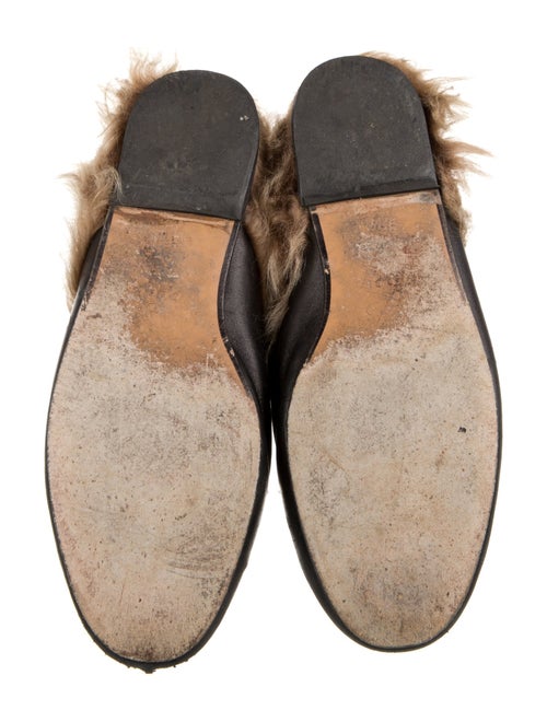 Gucci Horsebit Accent Leather Mules