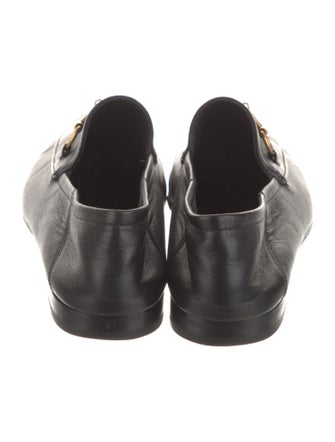 Gucci Horsebit Accent Leather Loafers