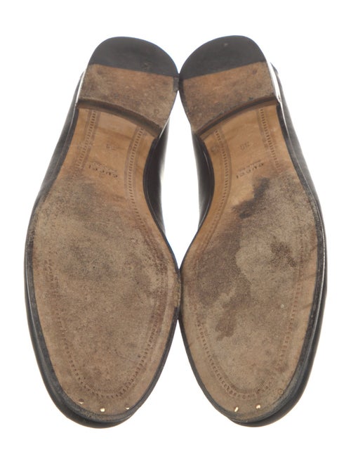 Gucci Horsebit Accent Leather Loafers