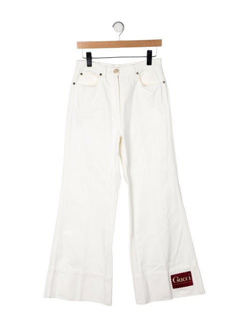 Gucci High-Rise Wide Leg Jeans