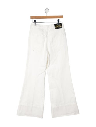 Gucci High-Rise Wide Leg Jeans