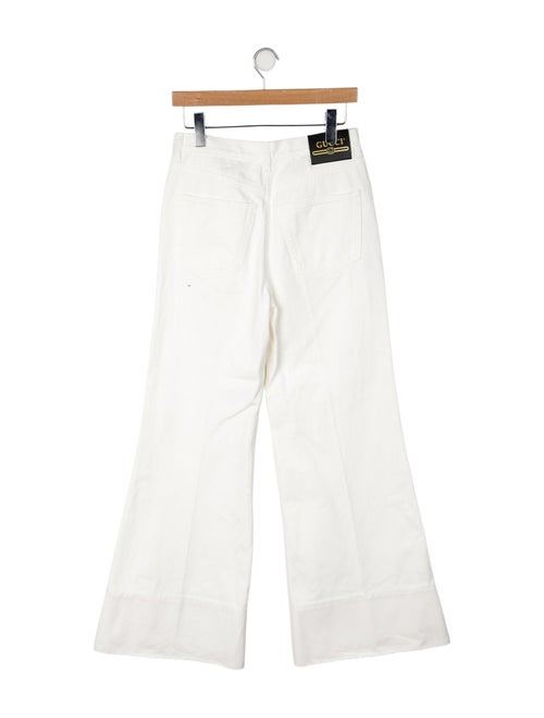 Gucci High-Rise Wide Leg Jeans