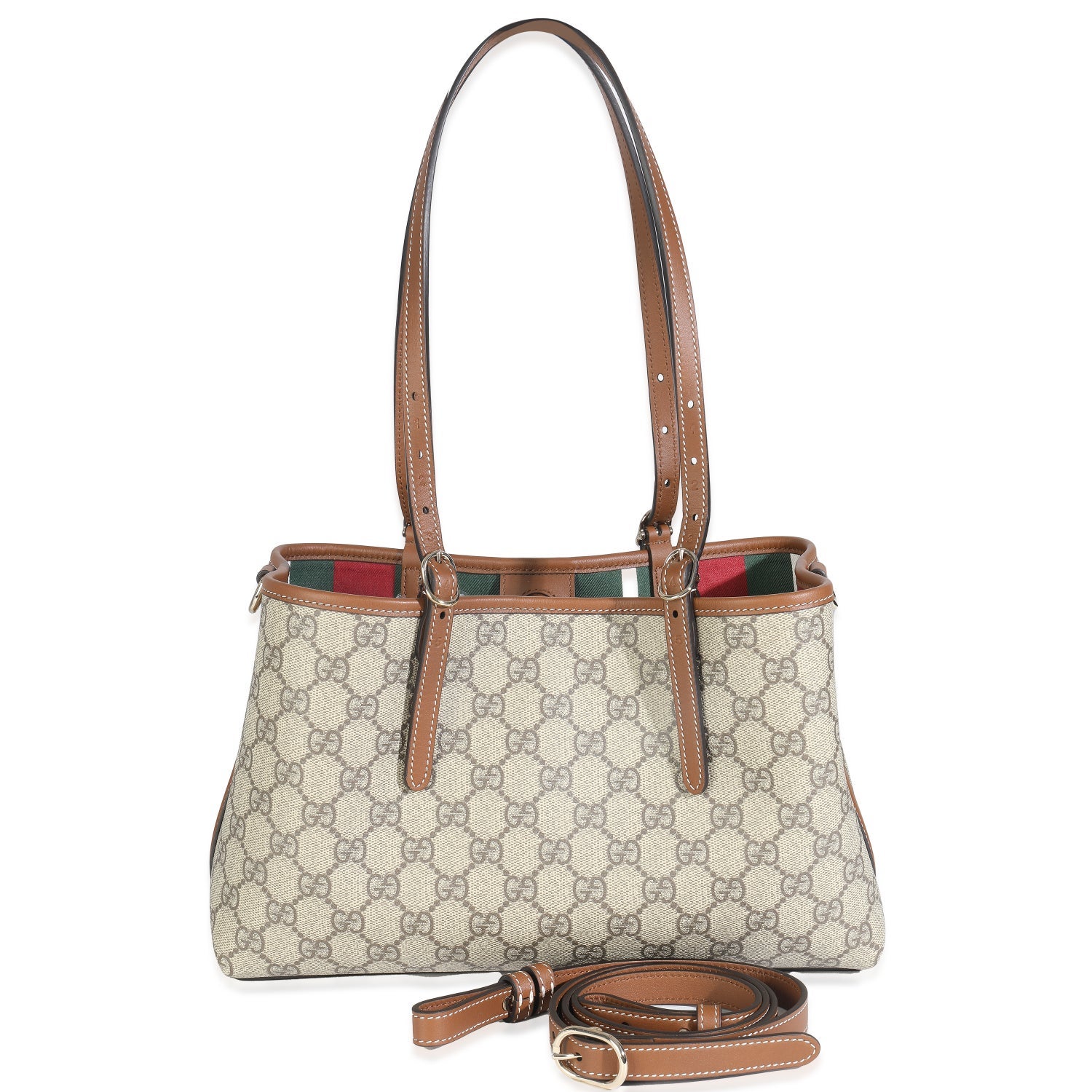 Gucci GG Supreme Emblem Tote Bag