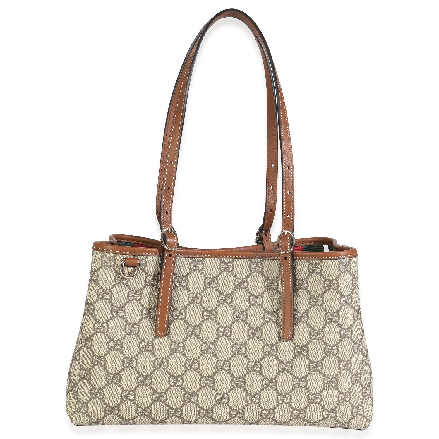 Gucci GG Supreme Emblem Tote Bag