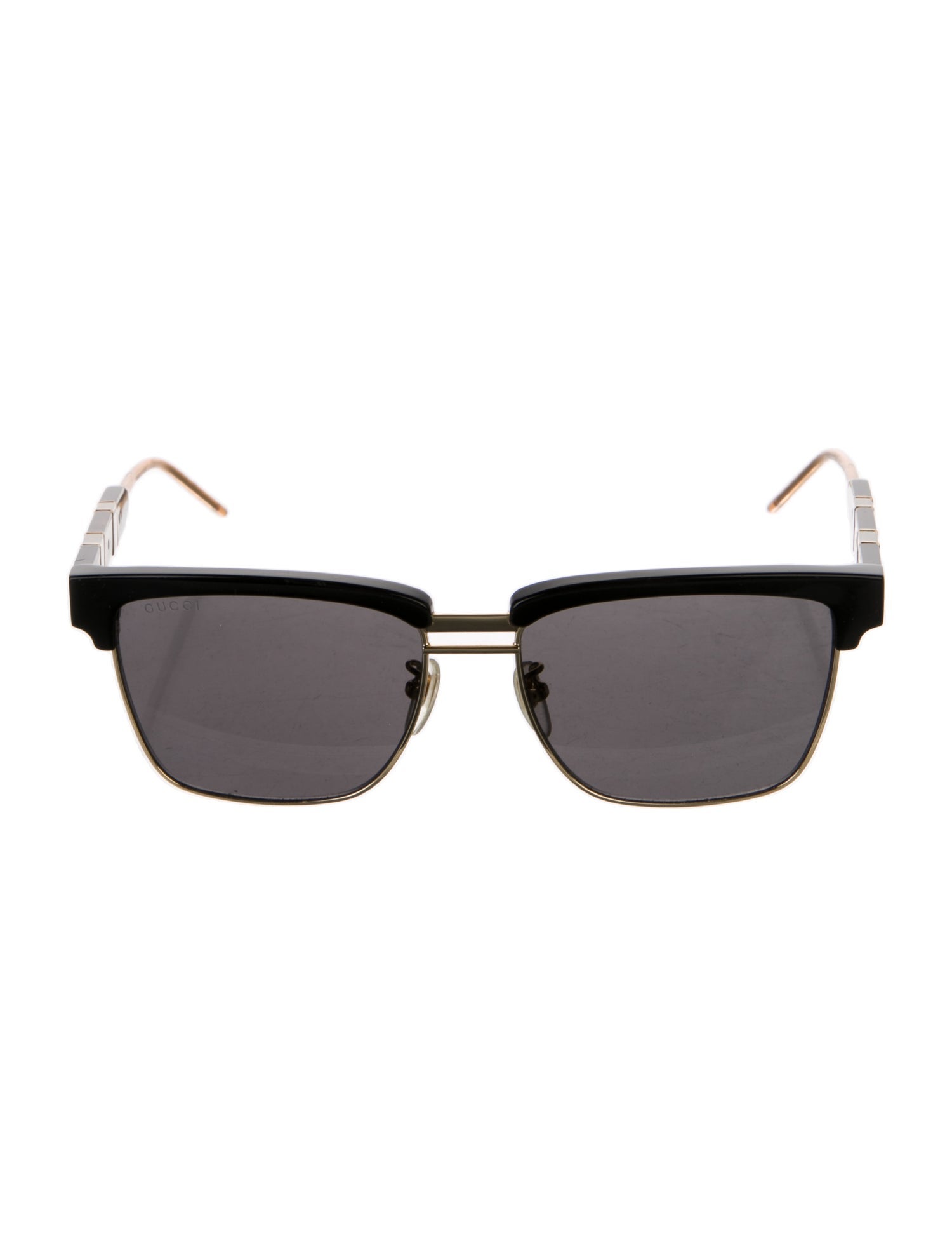 Gucci Interlocking G Logo Square Sunglasses