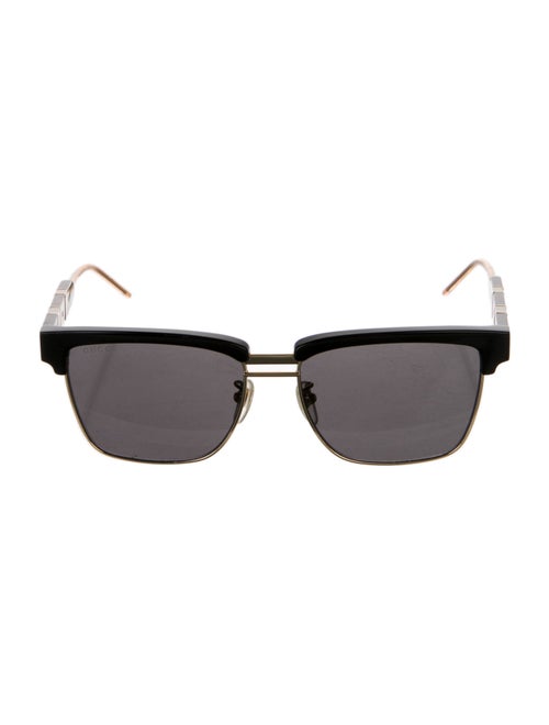 Gucci Interlocking G Logo Square Sunglasses