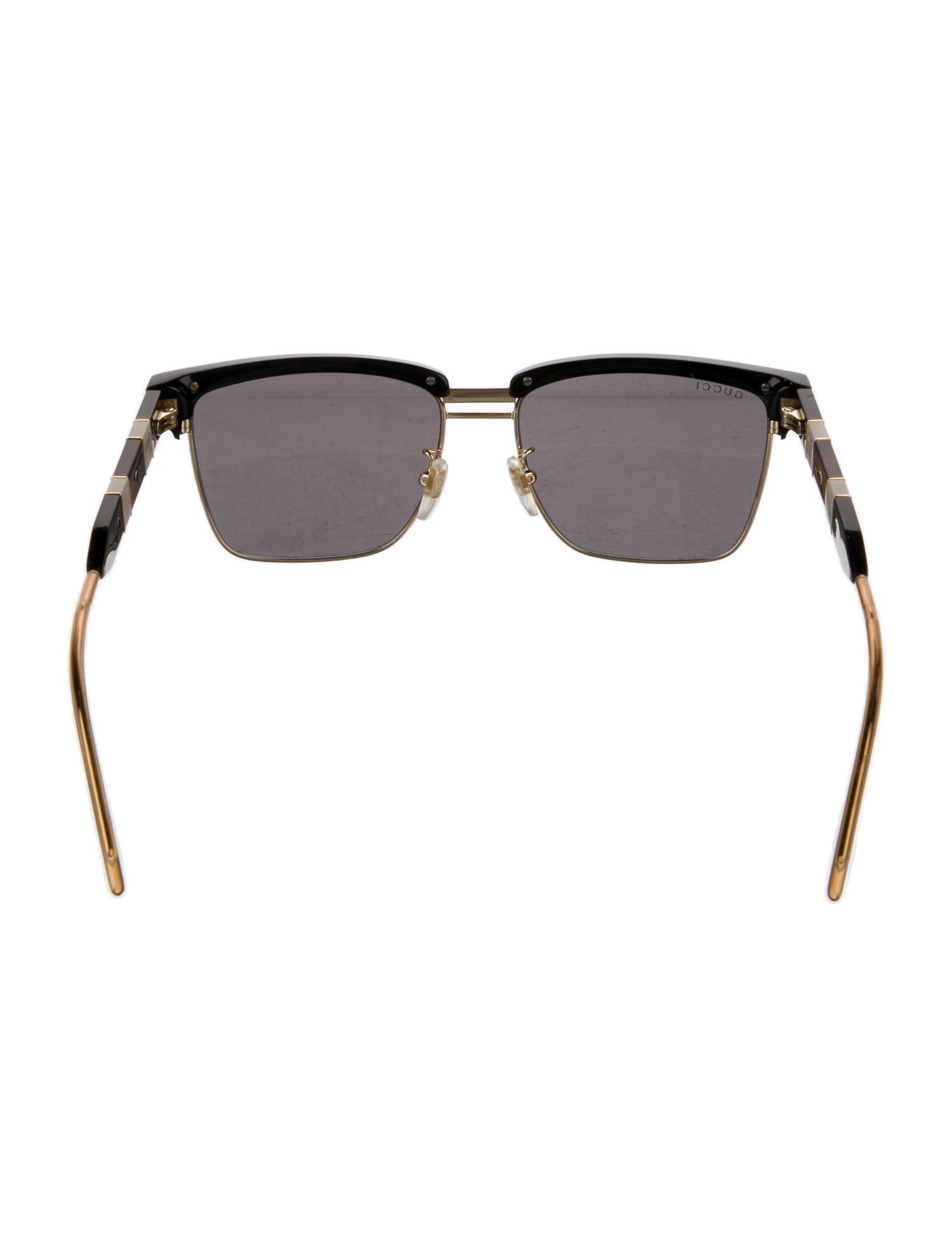 Gucci Interlocking G Logo Square Sunglasses