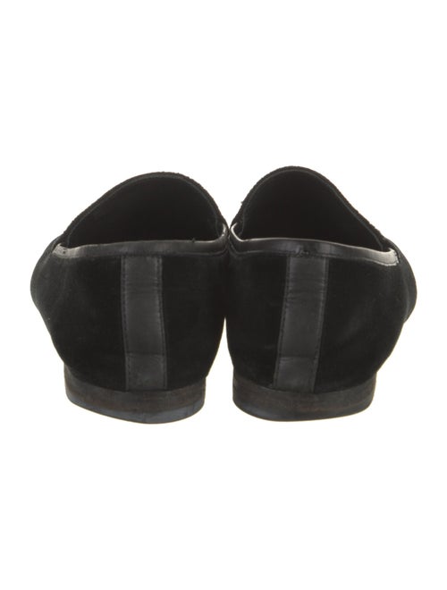 Gucci Horsebit Accent Velvet Loafers